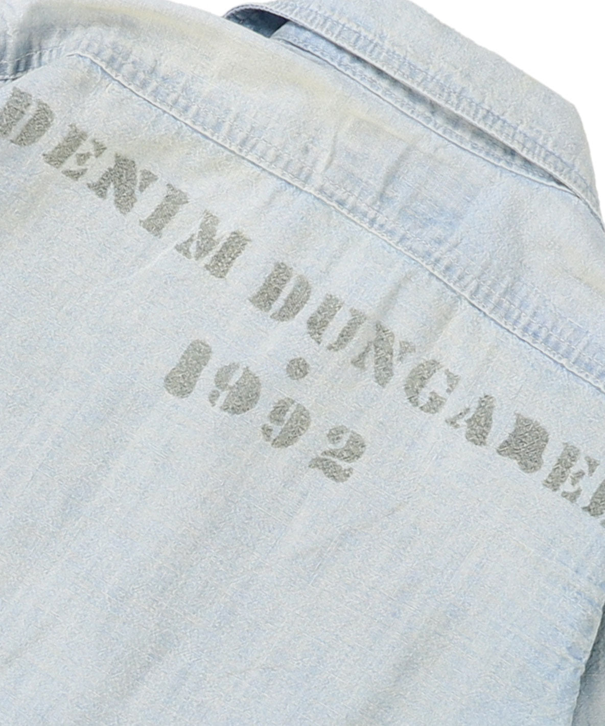 Uneven Dungaree Shirt