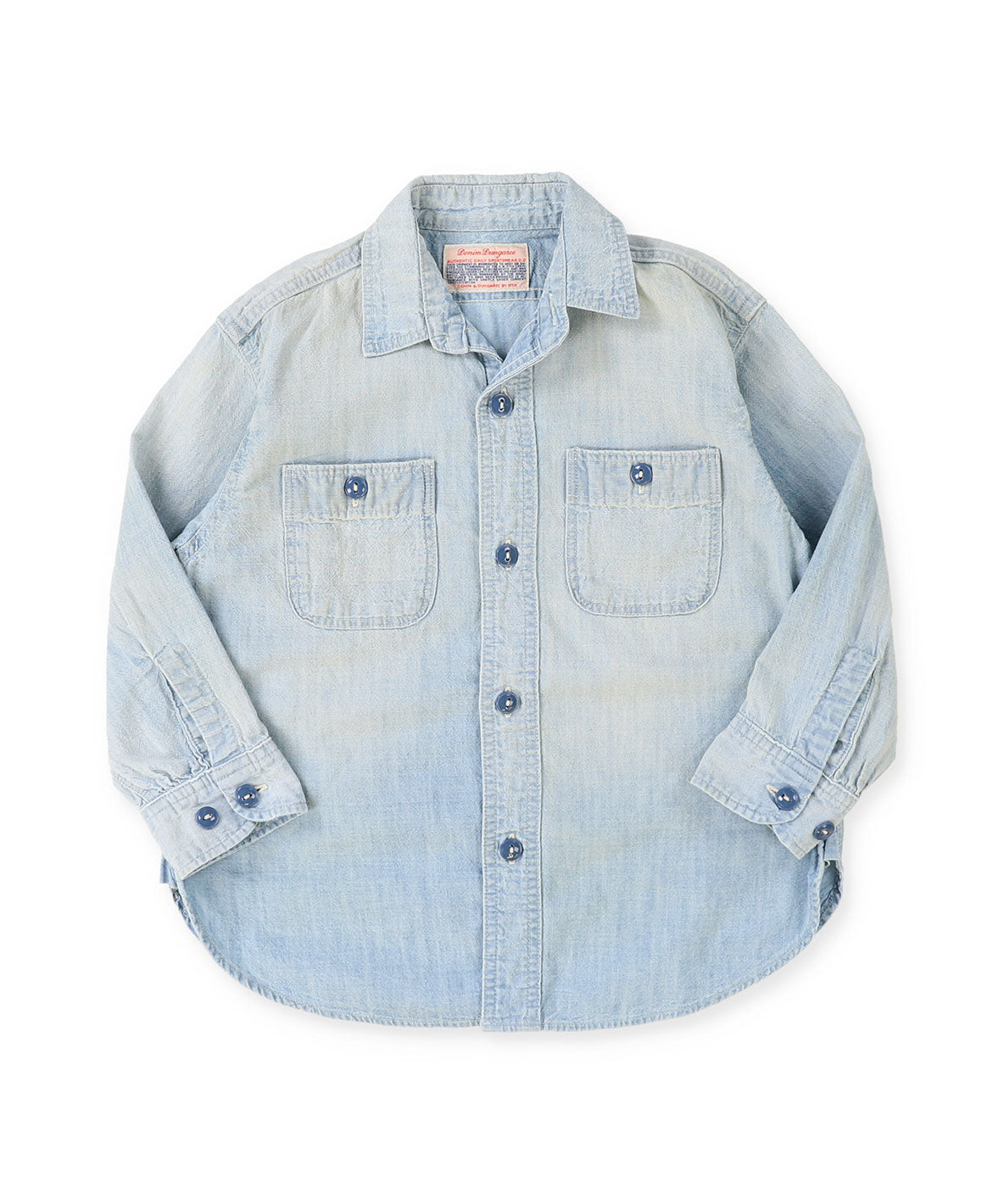 Denim Dungaree 01サイズ（150） コート　ヴィンテージ加工 DENIM DUNGAREE 【デニムダンガリー】 – tagged 