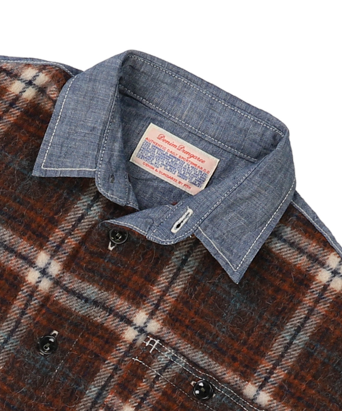 Shaggy Plaid Remake Shirt