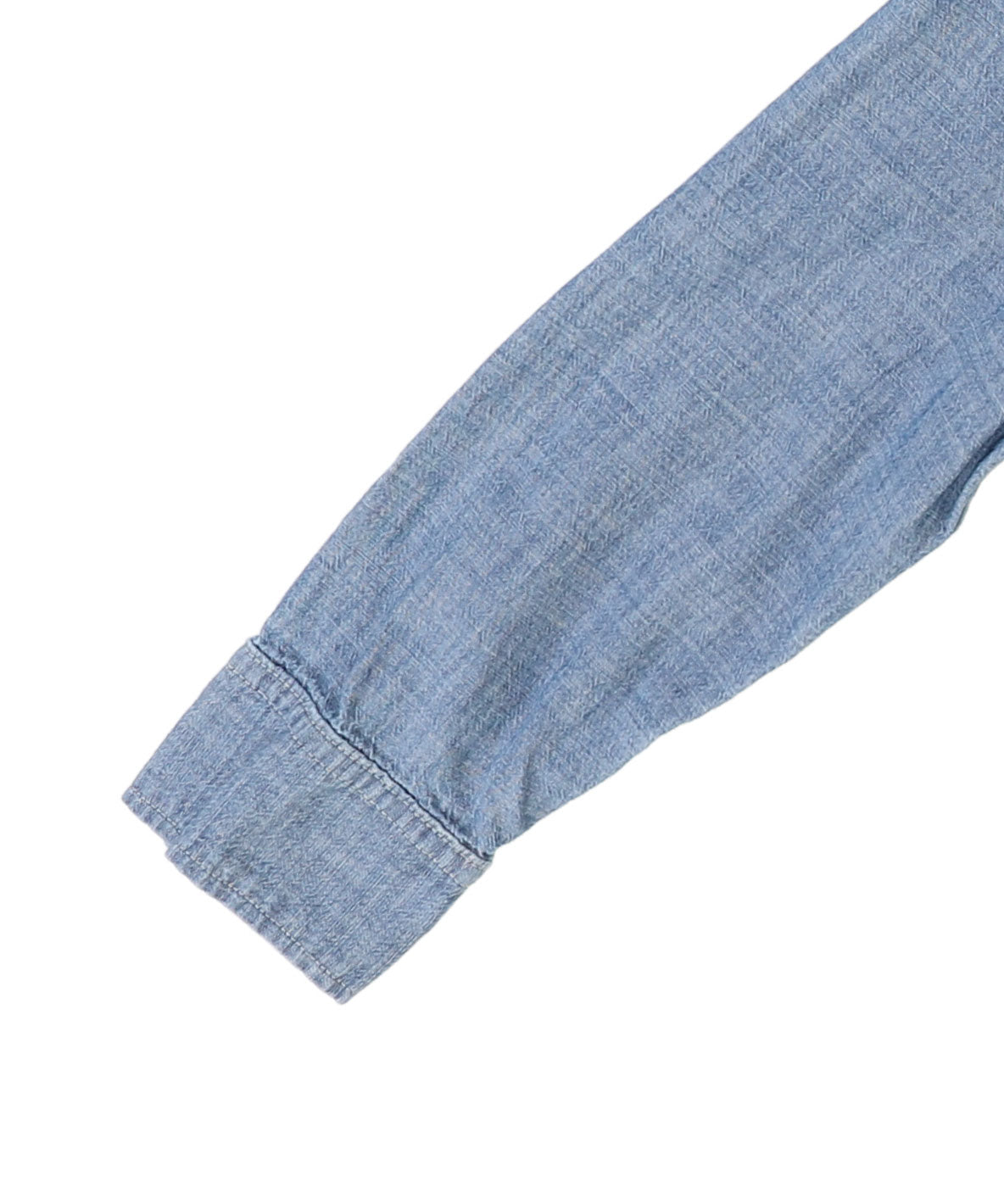 Uneven Dungaree Western Collarless Shirt