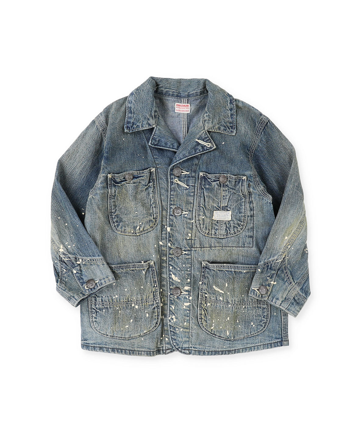 帽子 DENIM DUNGAREE Austin Vintage Washed Denim Overalls Dark Denim - Goldie + Ace