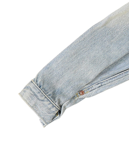 Airy Denim Embroidery Jacket