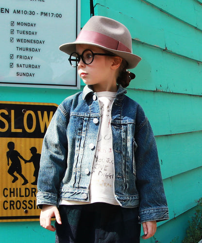 Airy Denim Embroidery Jacket