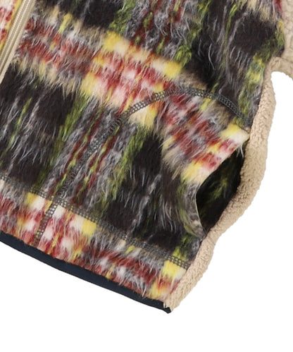 Polyester Shaggy Boa Jacket