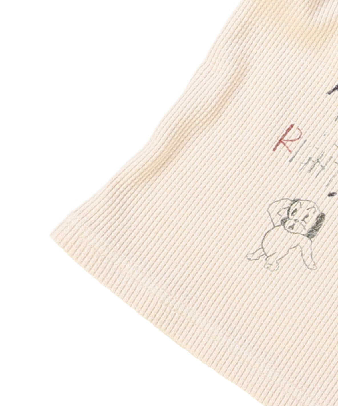 Waffle Scribble L/S Tee