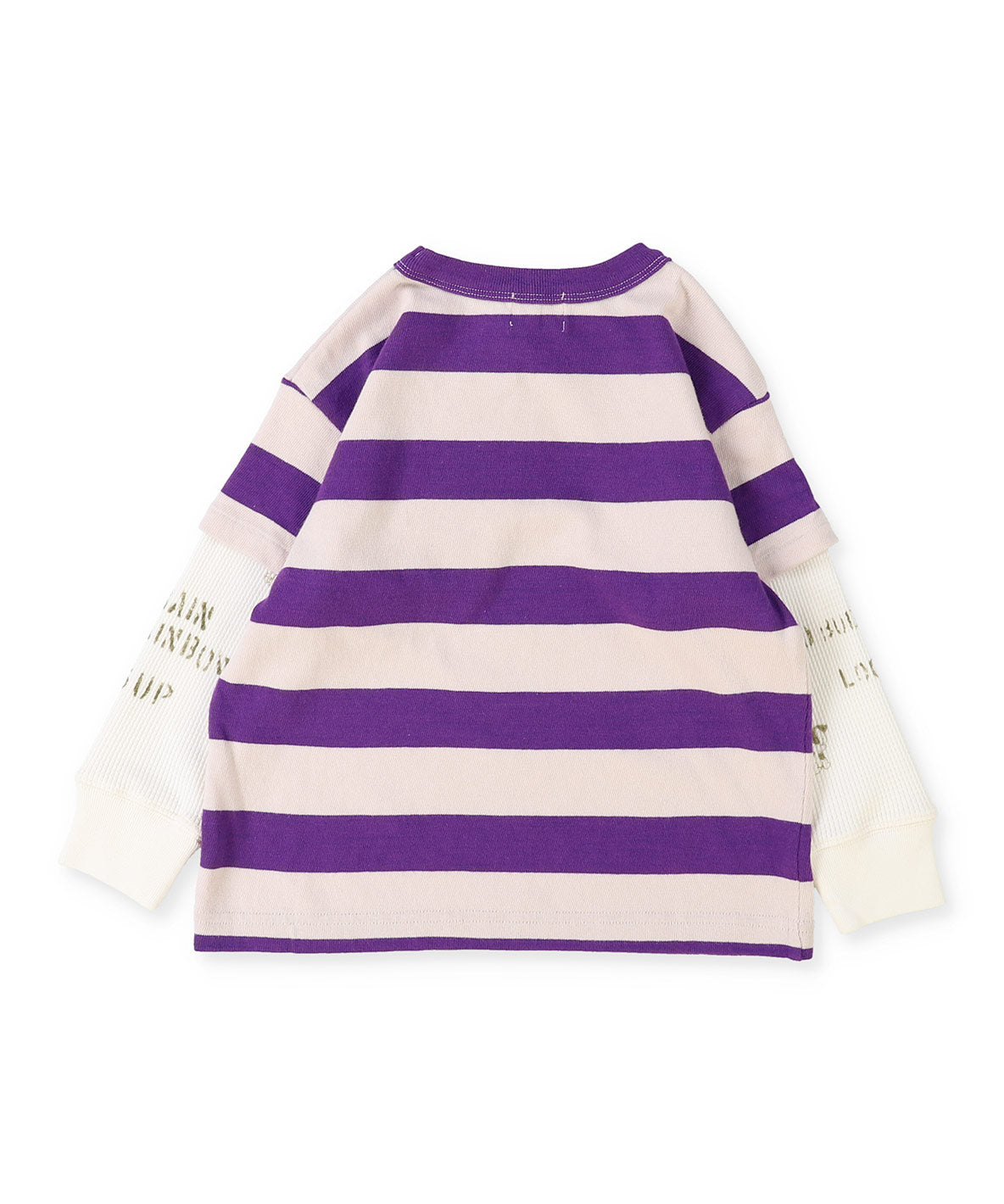 Wide Striped Layered L/S Tee