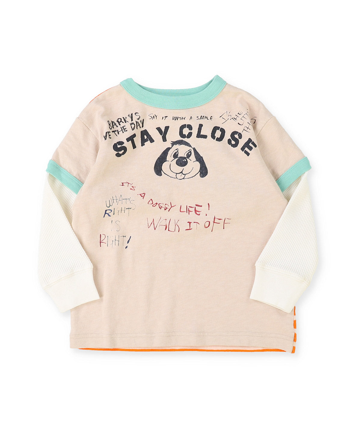 STAY CLOSE L/S Tee