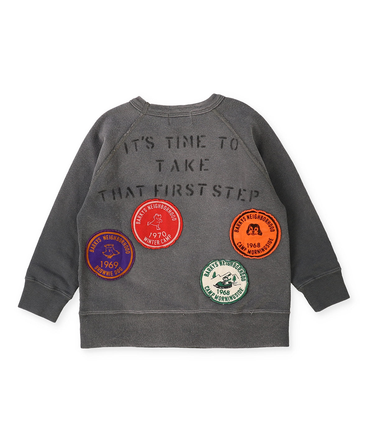 Vintage Fleece Patch Sweatshirt