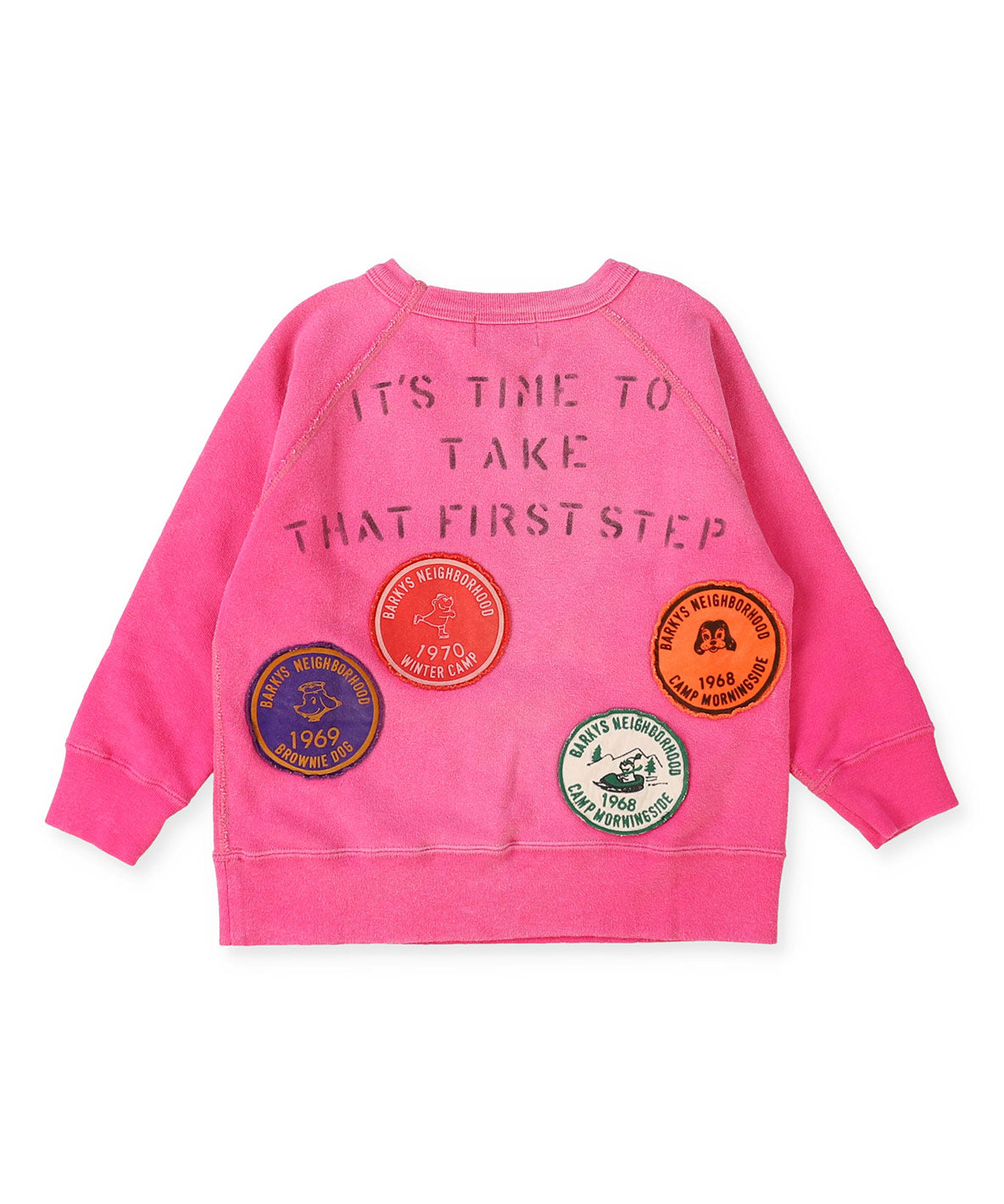 Vintage Fleece Patch Sweatshirt