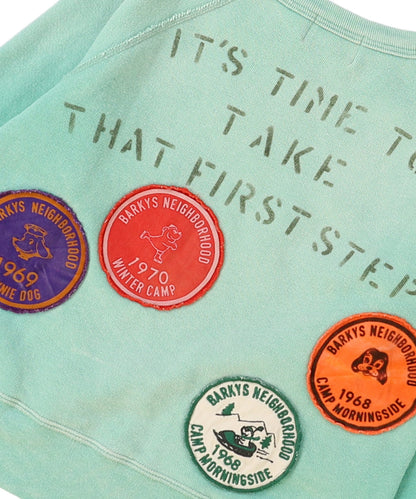 Vintage Fleece Patch Sweatshirt