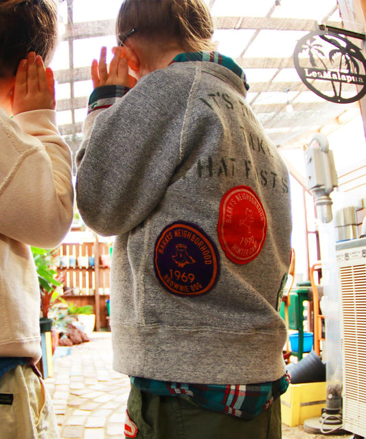 Vintage Fleece Patch Sweatshirt