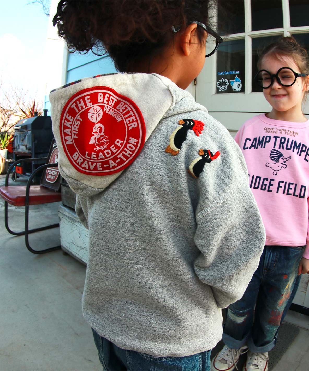 PENNIE Patch Sweat Hoodie