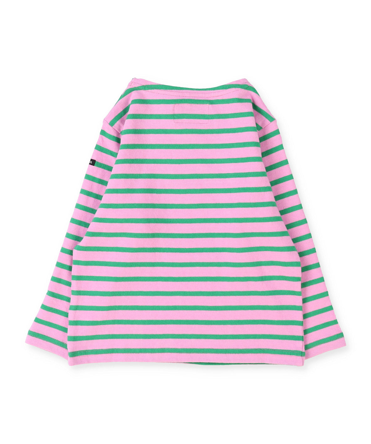 Striped Boat Neck L/S Tee