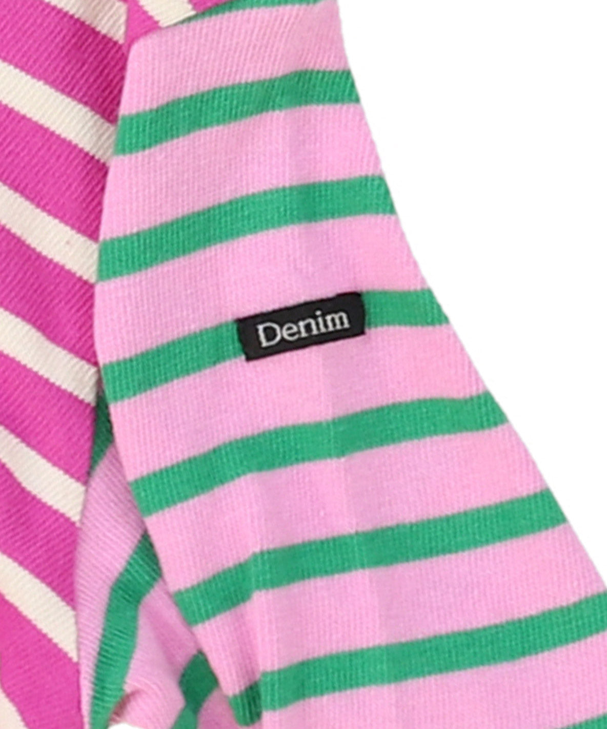 Striped Boat Neck L/S Tee