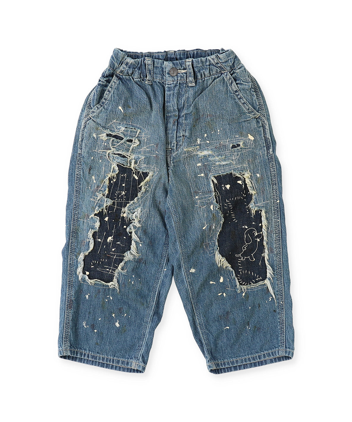 8oz Denim Remake Easy Pants