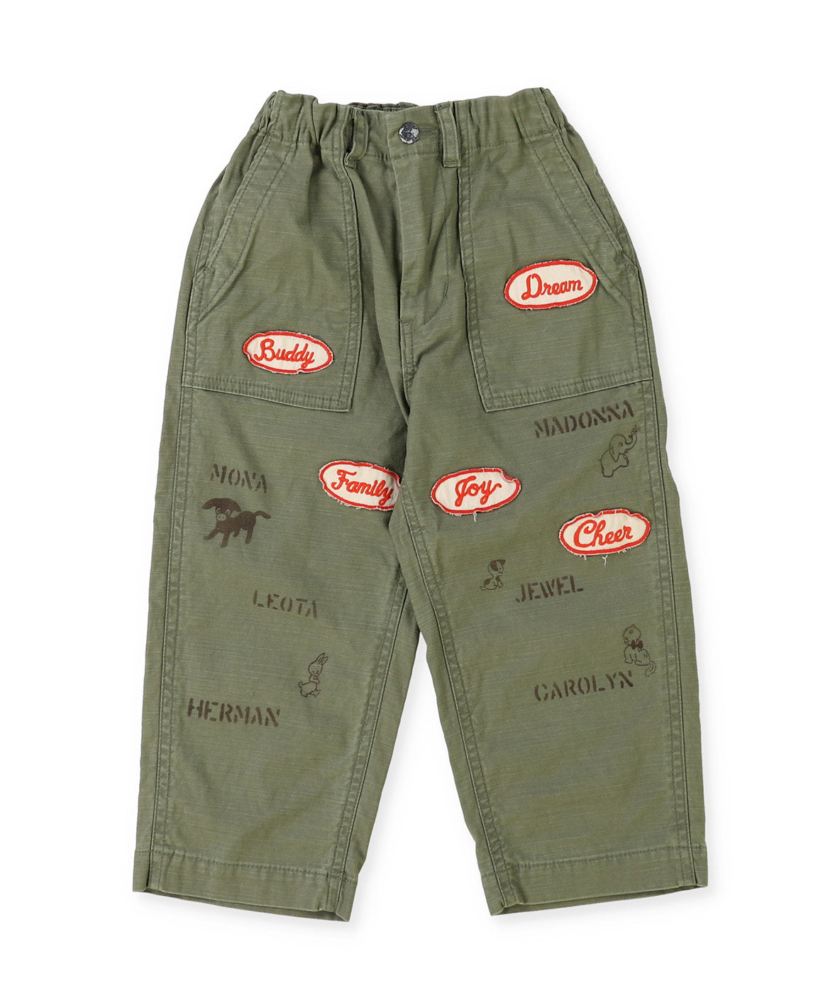 Stretch Back Satin Pants