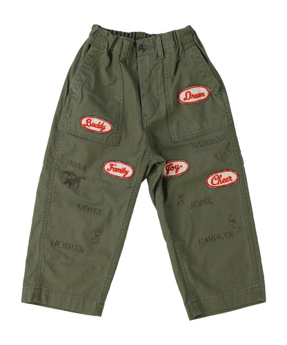 Stretch Back Satin Pants