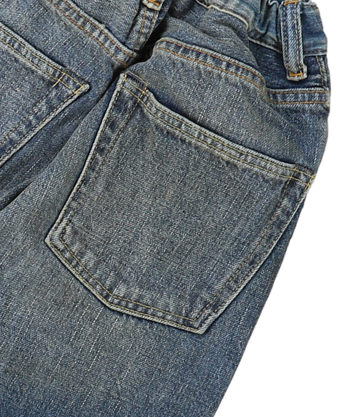 Airy Denim Scribble Easy Pants