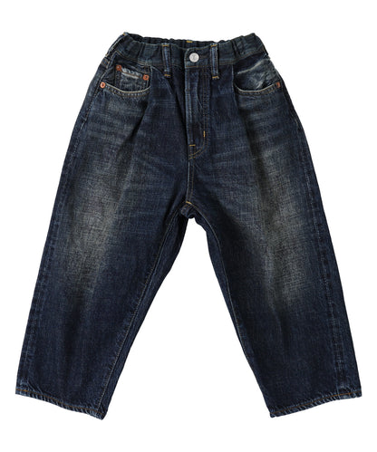 Airy Denim Scribble Easy Pants