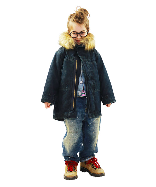 12ozHOME MADE Denim Easy Pants