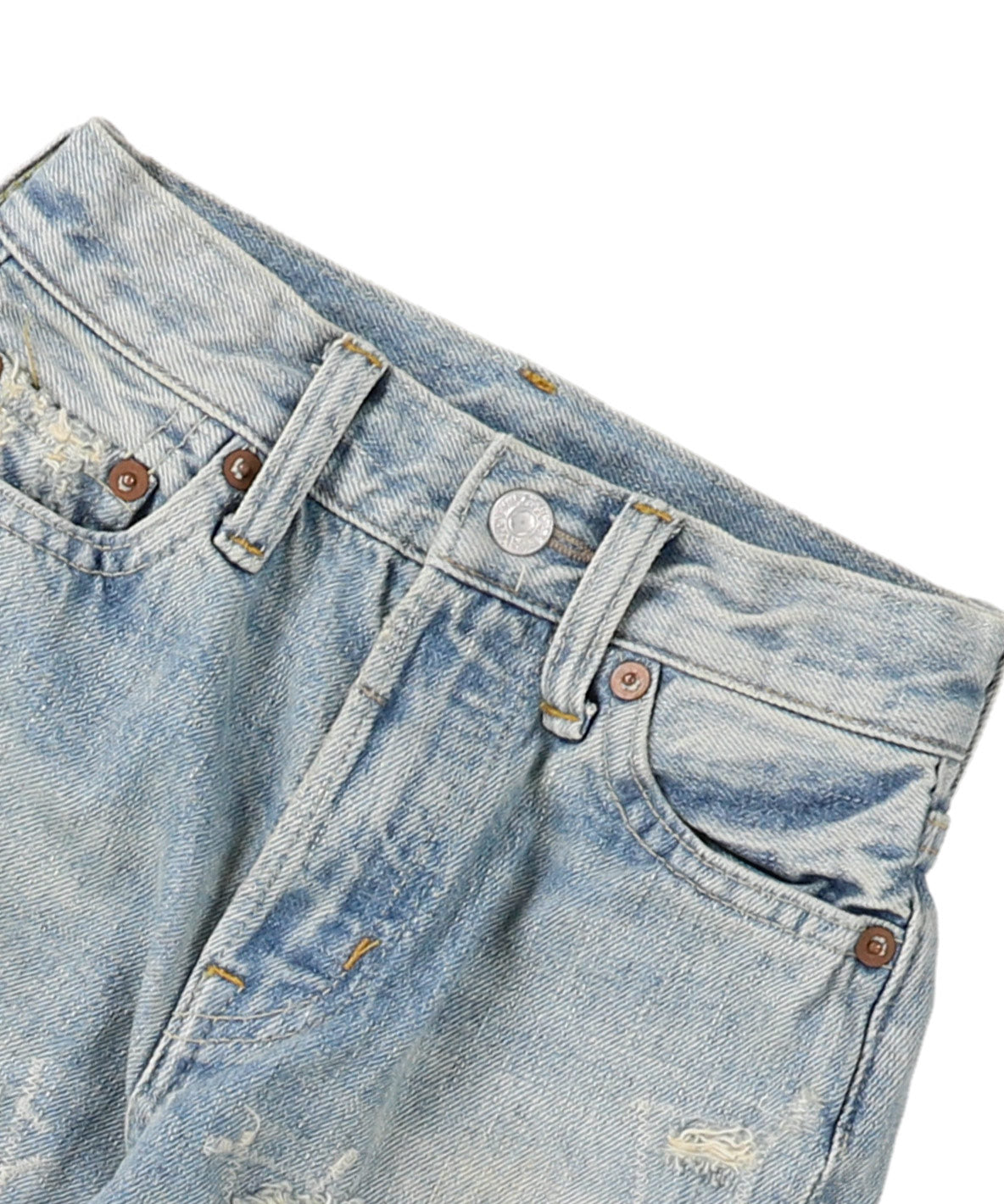 12ozHOME MADE Denim Grunge Style Pants