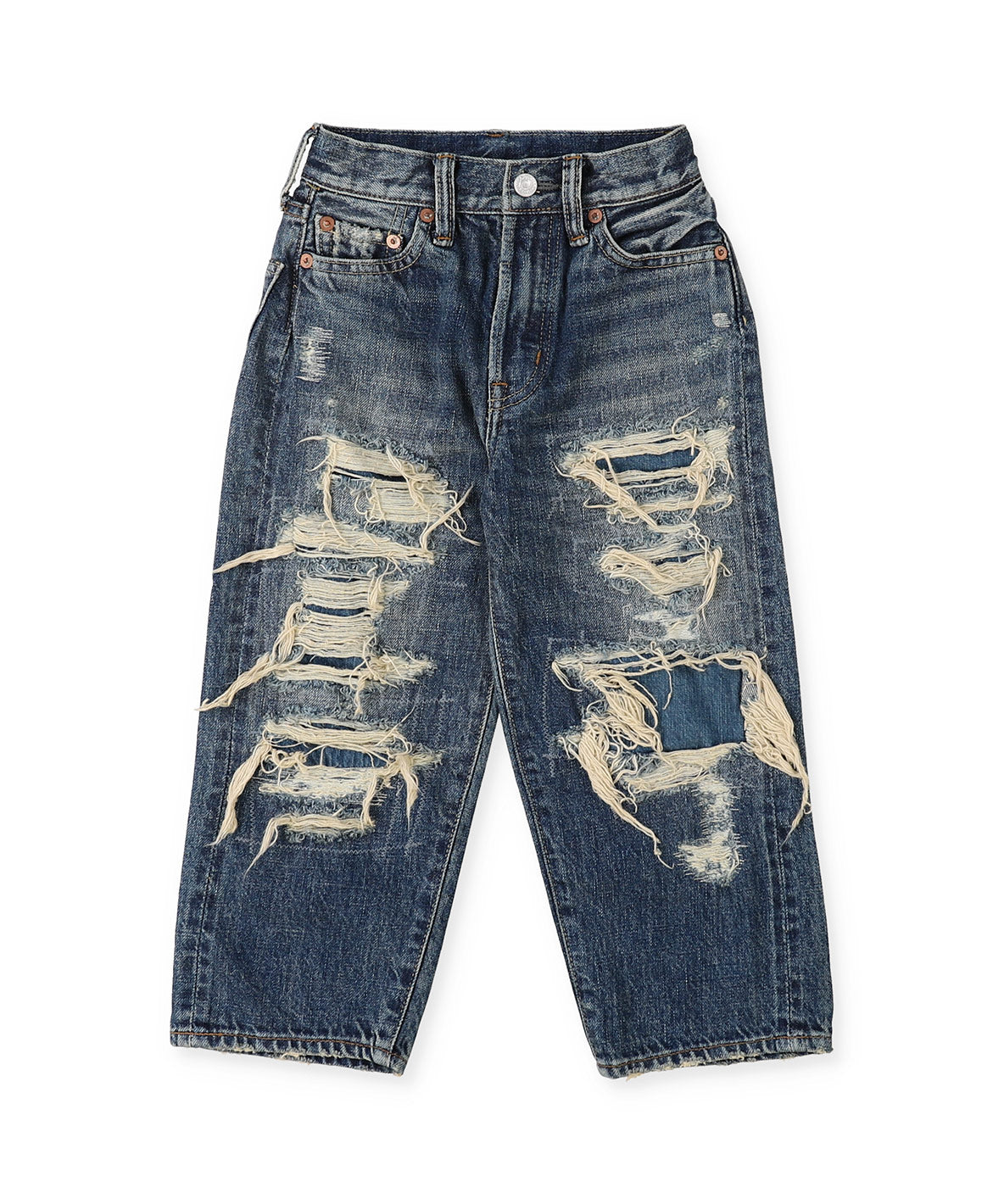 12ozHOME MADE Denim Grunge Style Pants