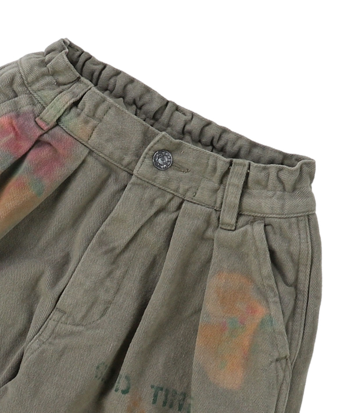 Wool Lining Colorful Balloon Pants