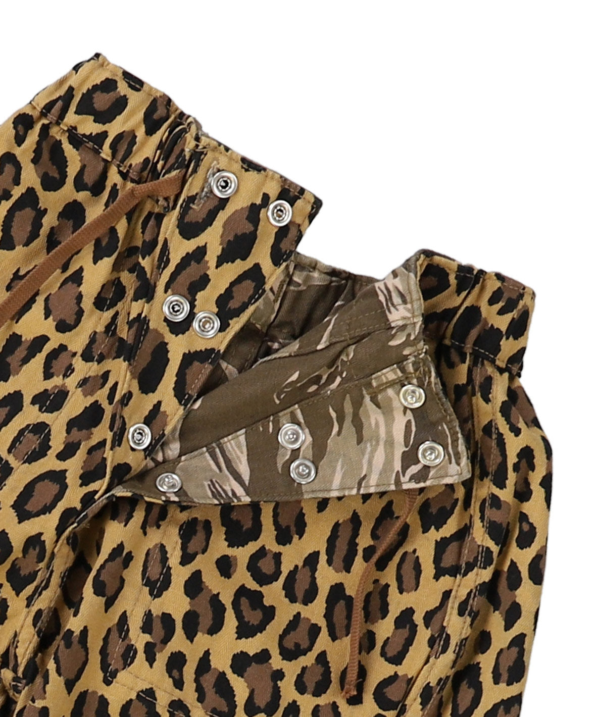 Reversible Herringbone Cargo Pants