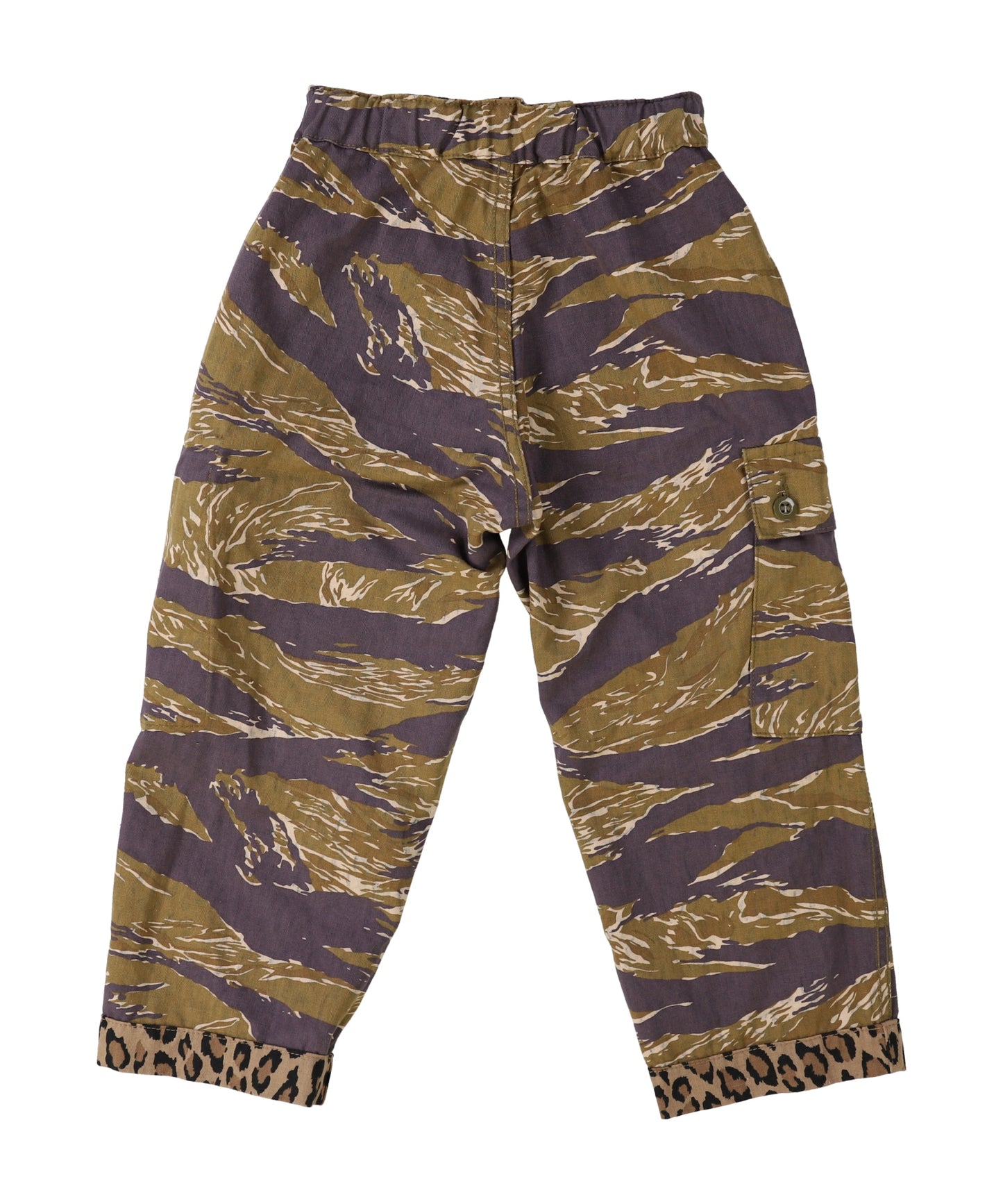 Reversible Herringbone Cargo Pants