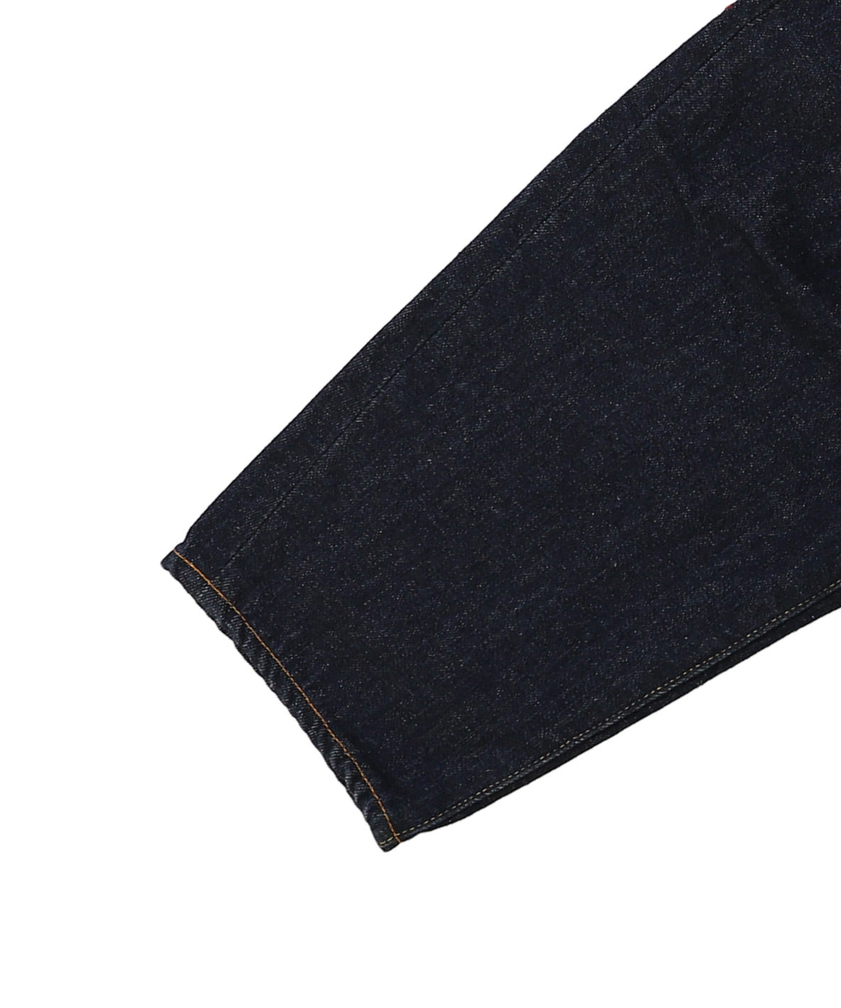 Wool Lining Denim Easy Pants