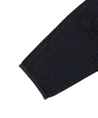 Wool Lining Denim Easy Pants