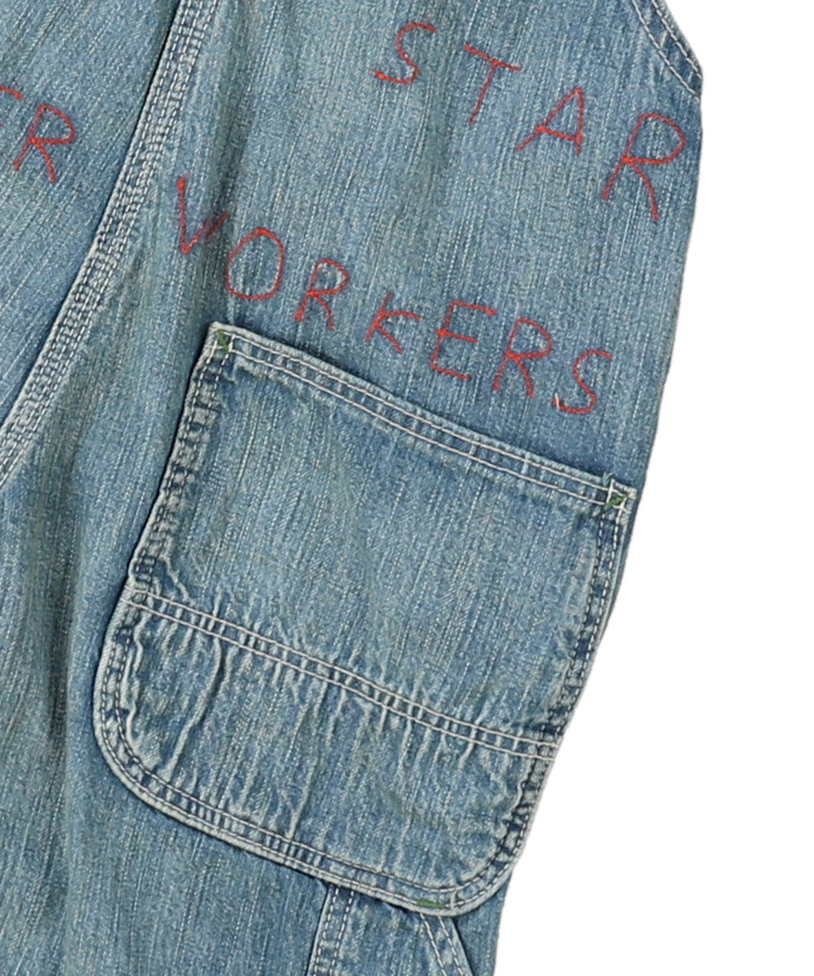8oz Denim Remake Sarrouel Overalls