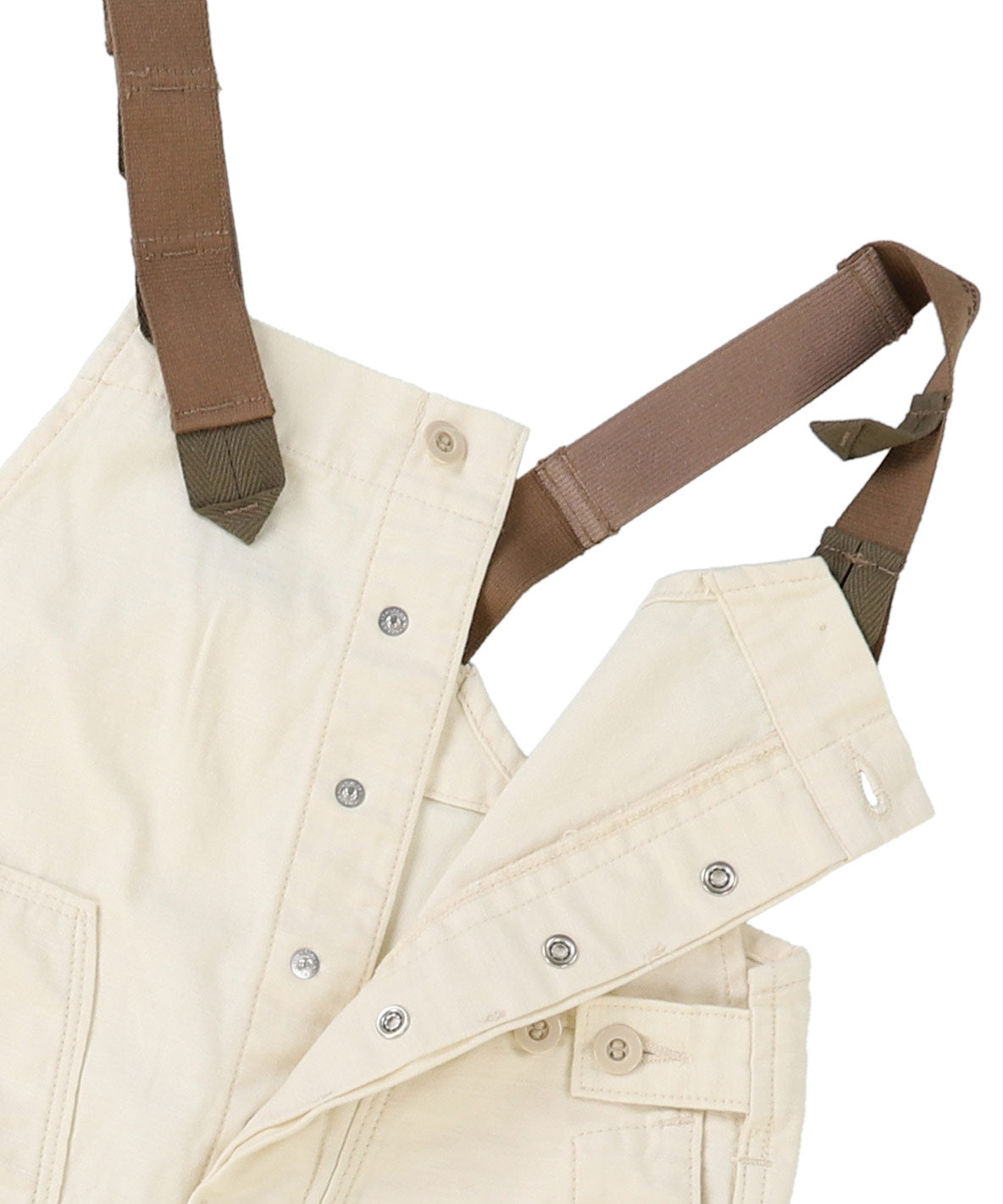 Military Back Satin Overalls