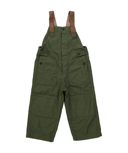 Military Back Satin Overalls