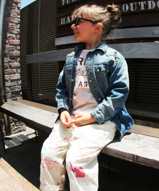 8oz Denim Western Shirt