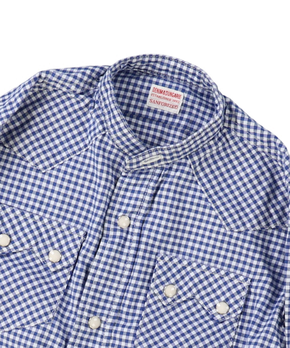 Gingham Plaid Shirt