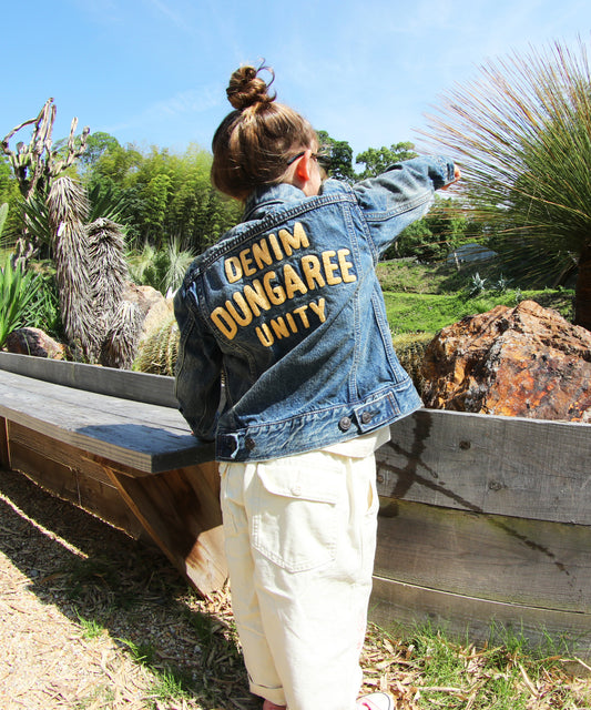 AIRY DENIM Embroidered Jacket
