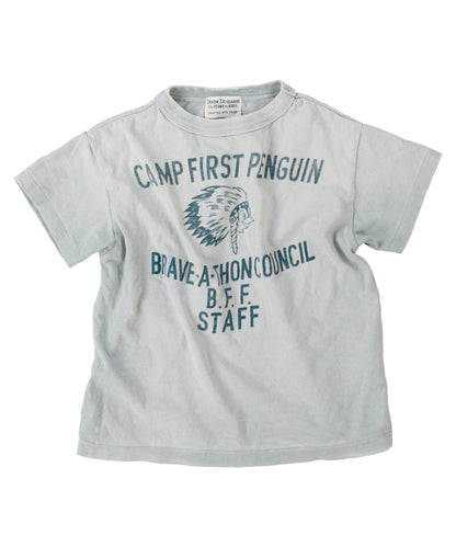 Vintage Cotton Jersey BRAVE Tee