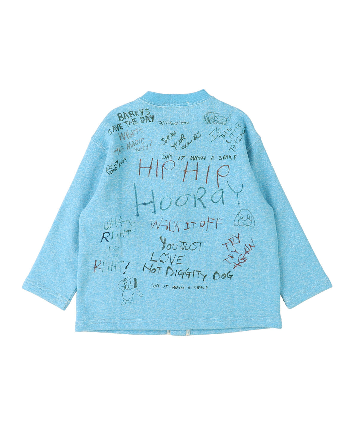 PENNIE Scribble Sweat Cardigan