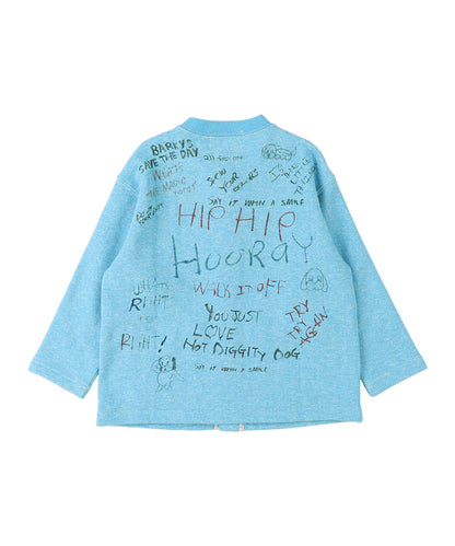 PENNIE Scribble Sweat Cardigan