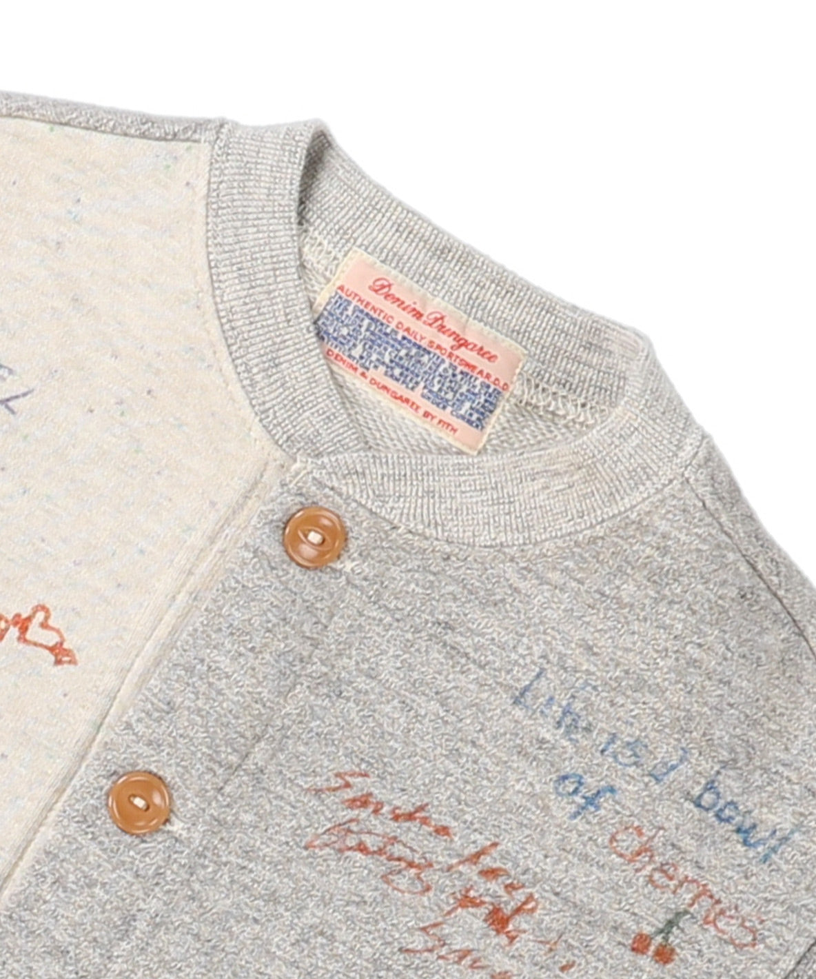 PENNIE Scribble Sweat Cardigan