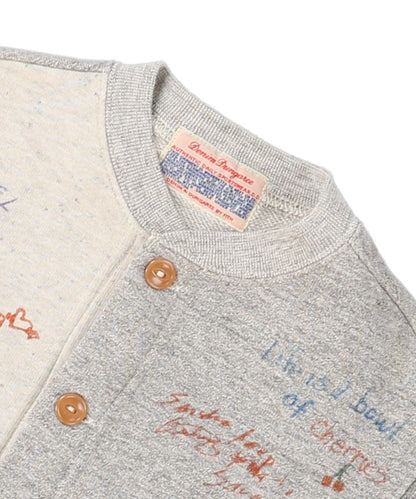 PENNIE Scribble Sweat Cardigan