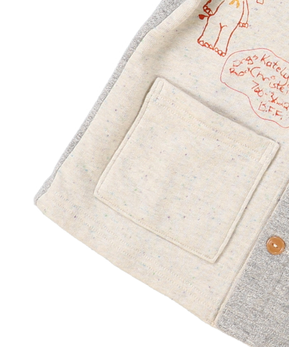 PENNIE Scribble Sweat Cardigan