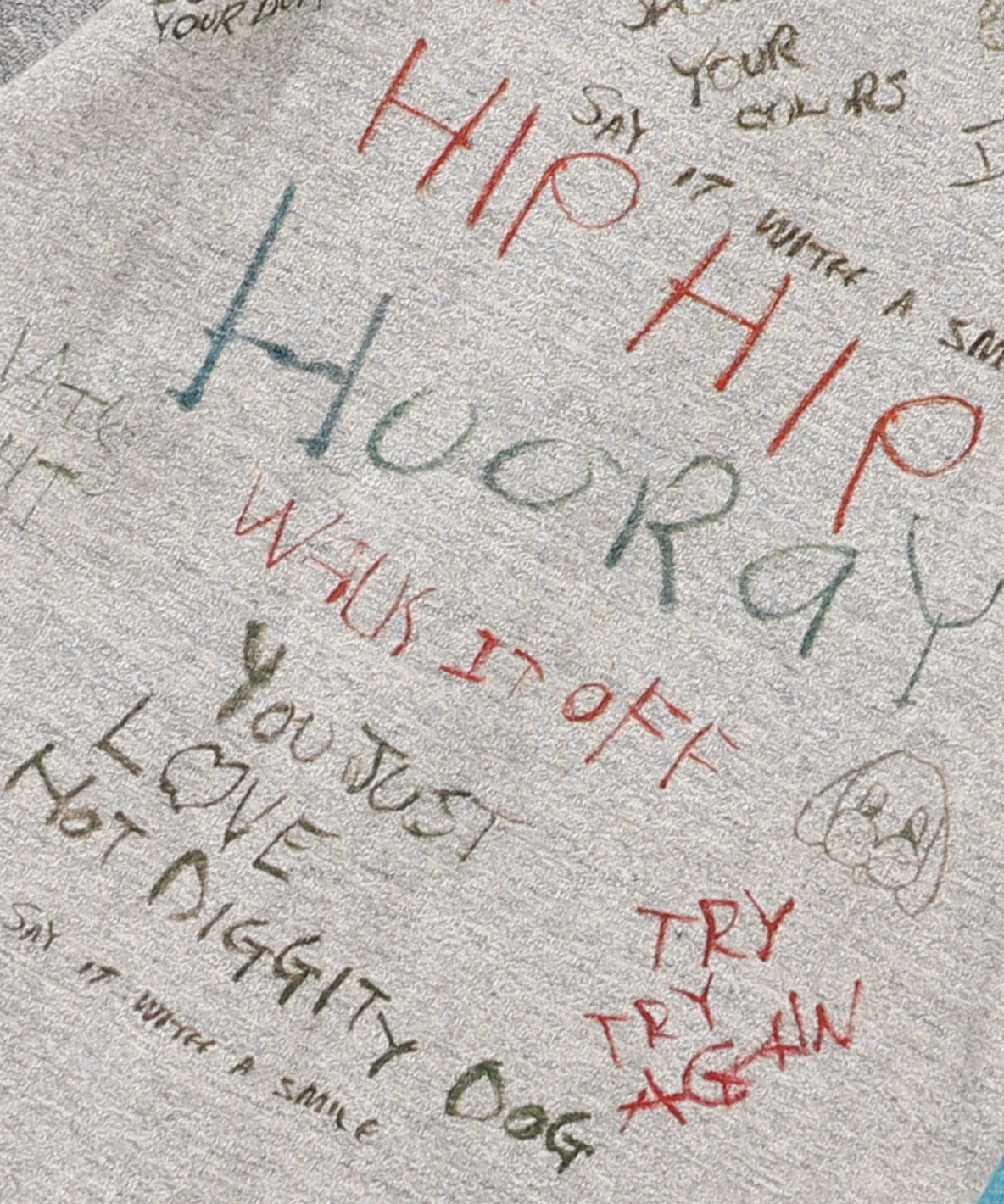 PENNIE Scribble Sweat Cardigan