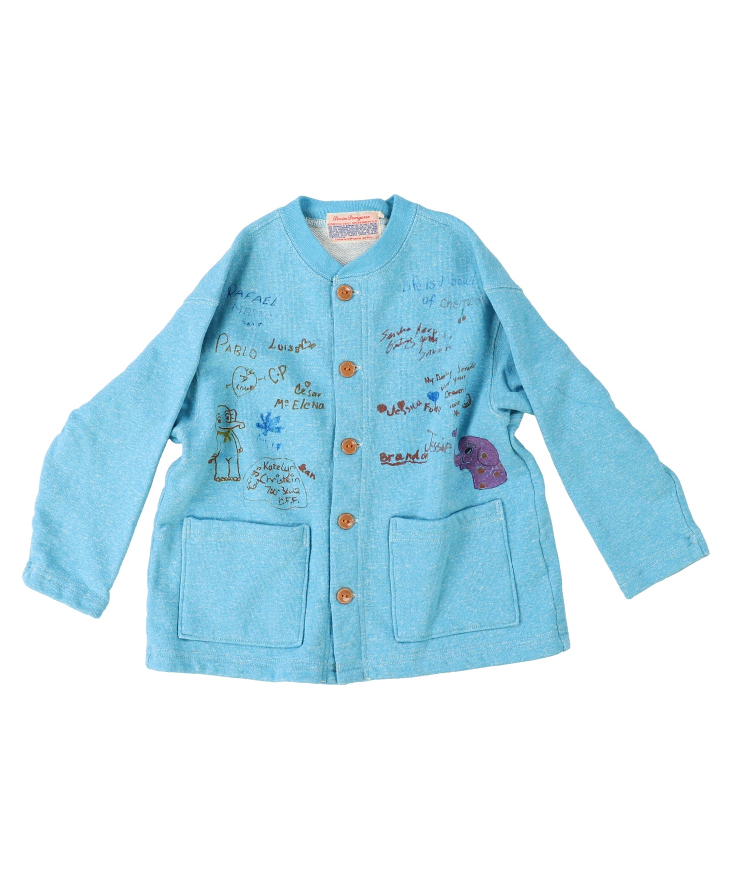 PENNIE Scribble Sweat Cardigan