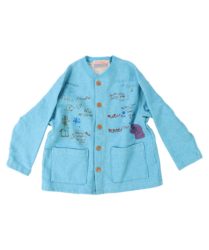 PENNIE Scribble Sweat Cardigan