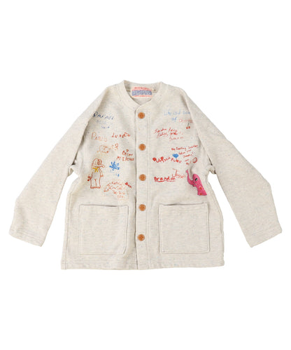 PENNIE Scribble Sweat Cardigan