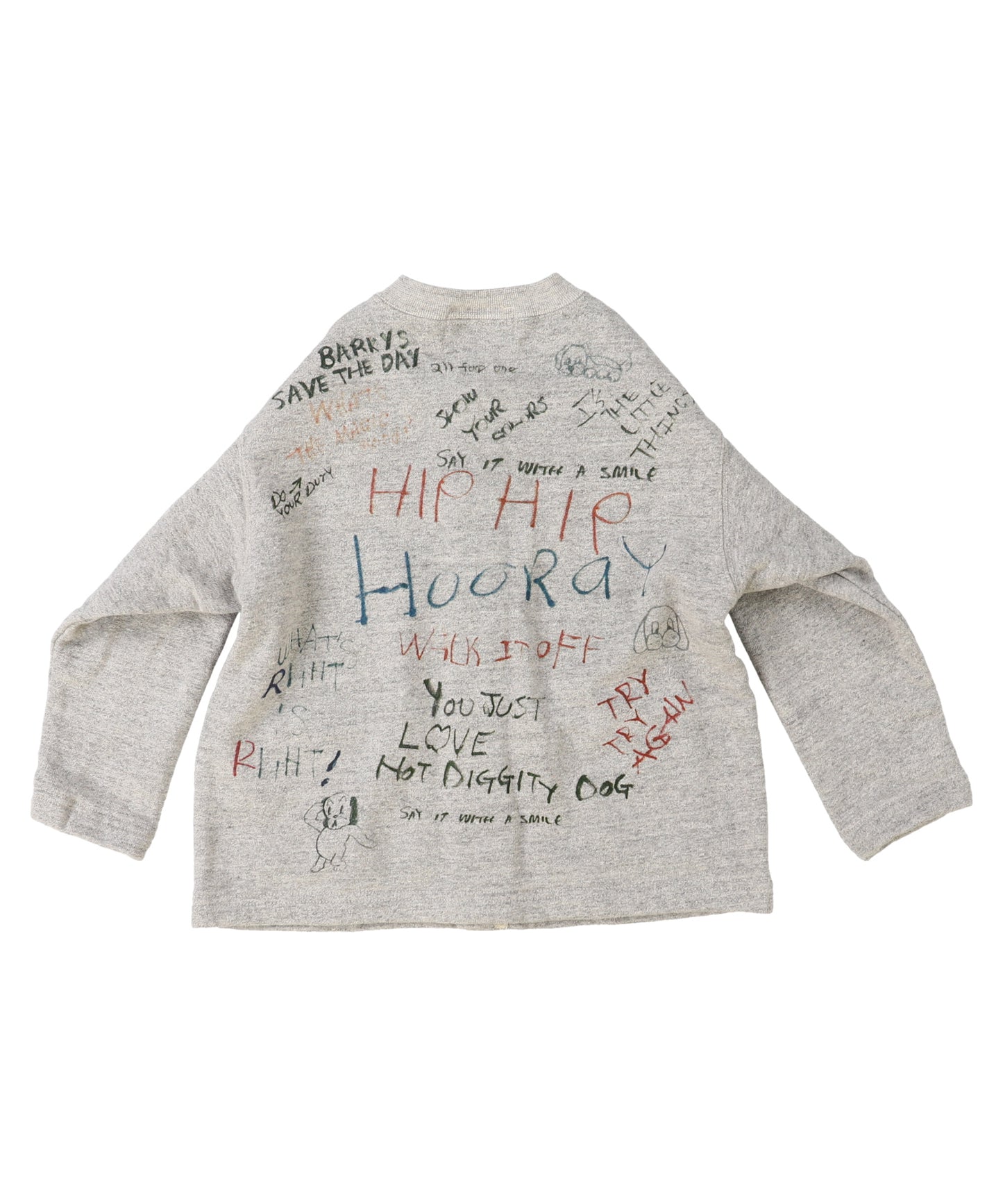 PENNIE Scribble Sweat Cardigan