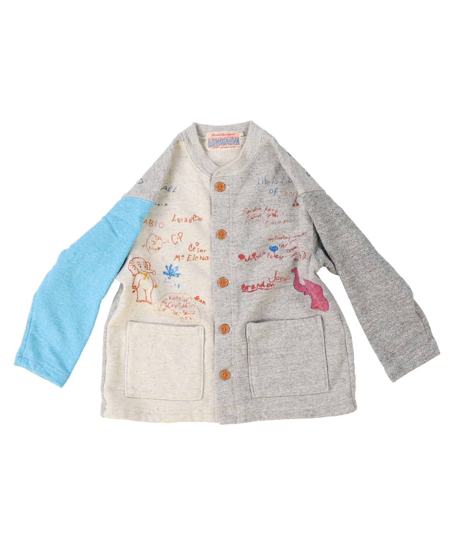PENNIE Scribble Sweat Cardigan