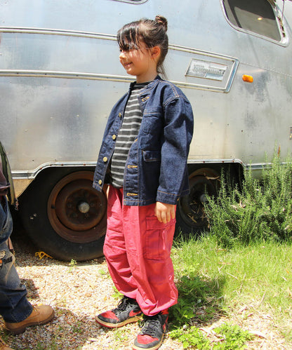 Striped Cotton Jersey Boatneck L/S Tee